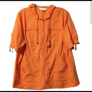 Orange jacket